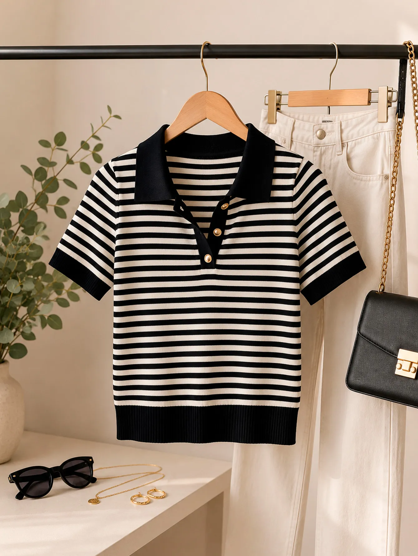 MIS0038 NEGRO Y BEIGE 11947